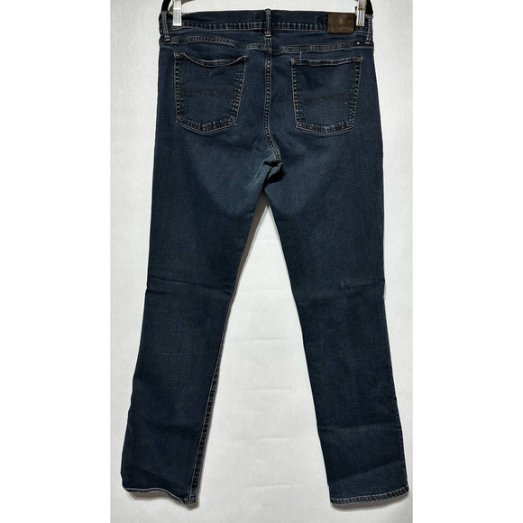 Lucky Brand Women's Straight Leg Jeans - Dark Blue - Picture 2 of 4